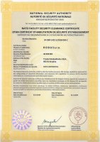 Certifikát na oboznamovanie sa s utajovanými skutočnosťami NATO